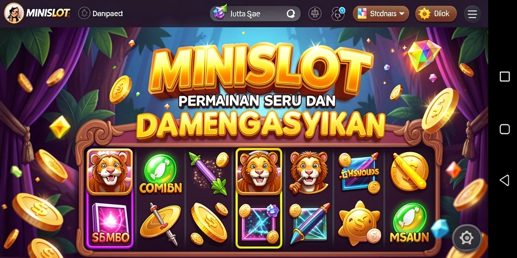Tangkapan layar gameplay <strong>MINISLOT</strong> yang menunjukkan keseruan permainan slot.