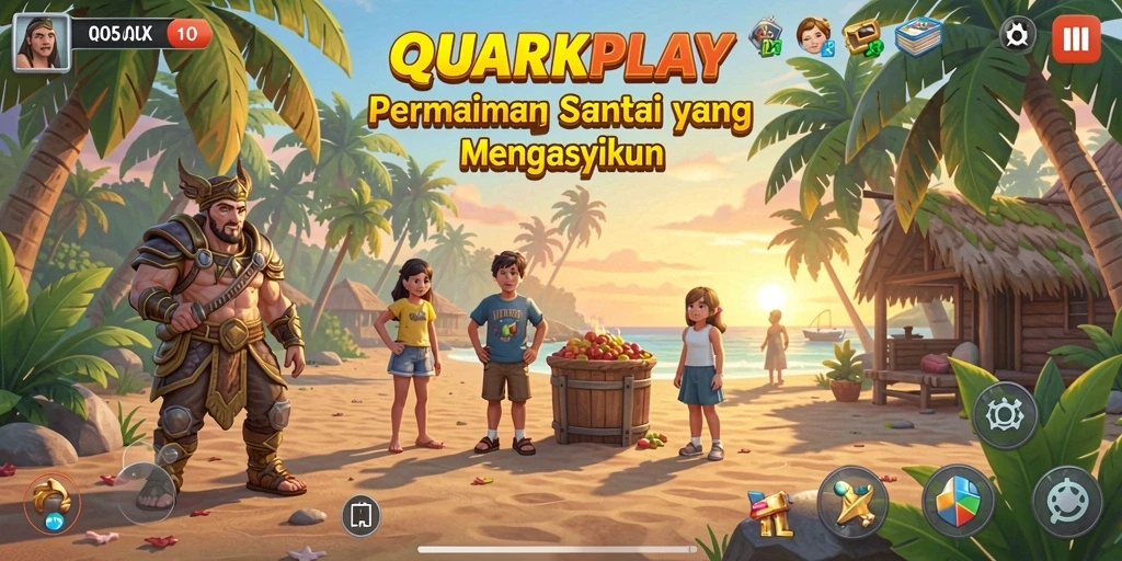 Gameplay seru dengan tantangan menarik di QUARKPLAY.