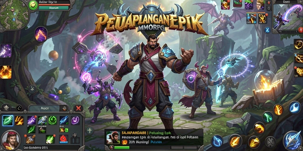 Screenshot gameplay seru di dunia <strong>RAJAPANDA88</strong> dengan aksi pertarungan epik.